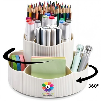 360° Rotating Desk Organizer